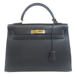 Hermes Kelly 32 Outer Stitching Handbag Ardennes Women's HERMES