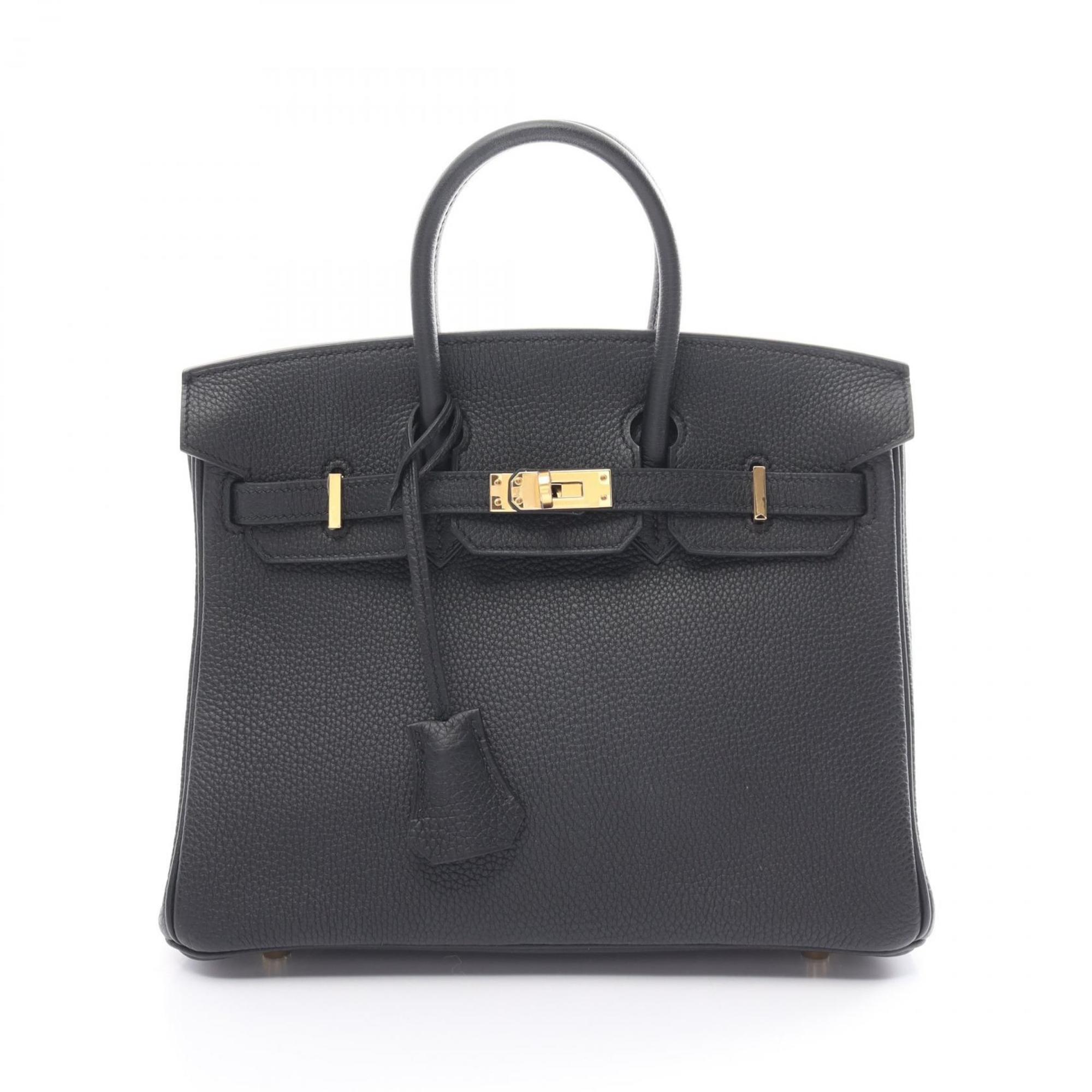 Hermes HERMES Birkin 25 Handbag Bag Togo Women's Black