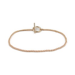 Hermes HERMES Echappé Toggle Motif Bracelet K18PG (Pink Gold) Women's Gold