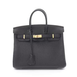 Hermes HERMES Birkin 25 Verso Handbag Bag Togo Women's Black 076215CC