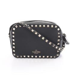 Valentino Garavani Shoulder Bag Leather Women's Black RW2B0809BOL