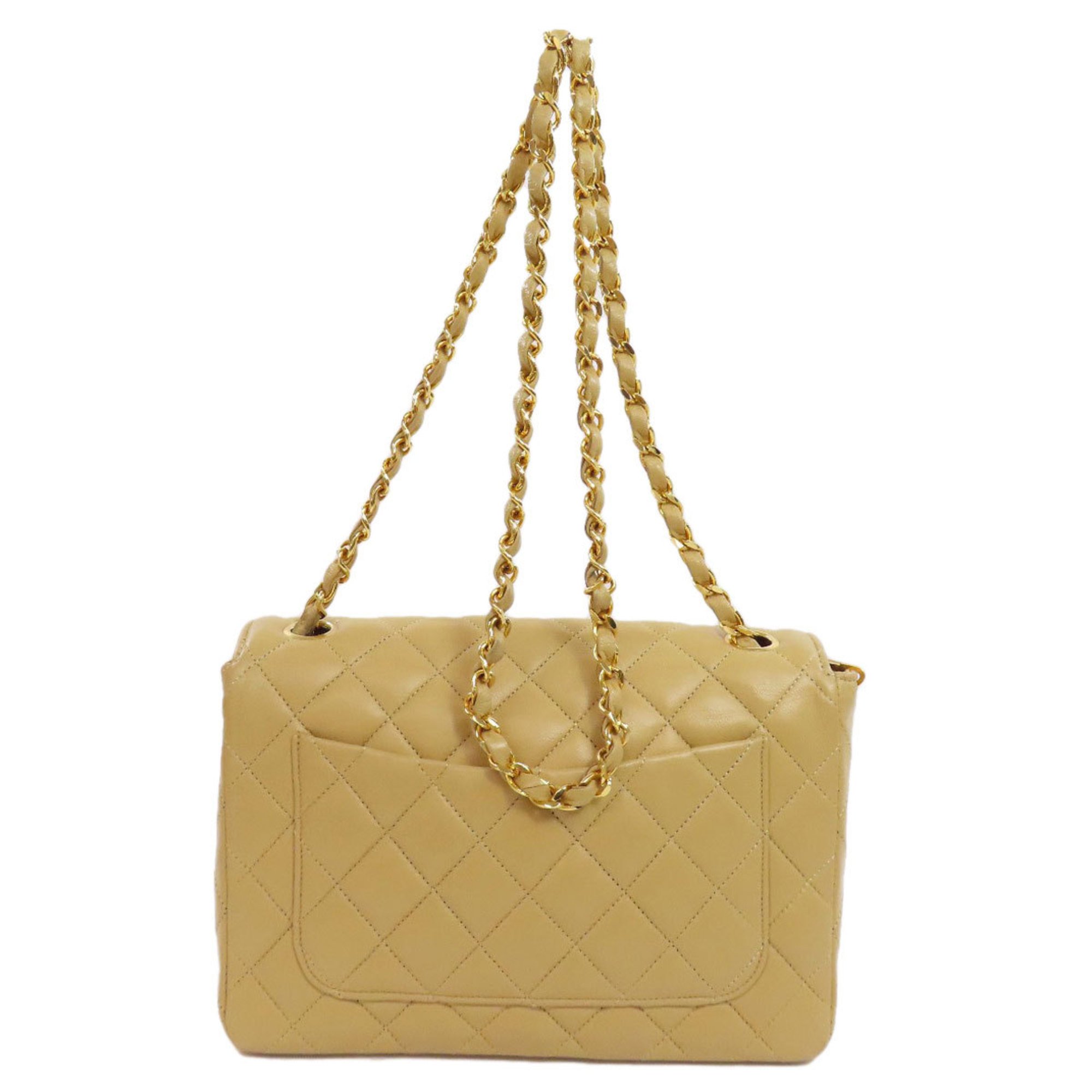 Chanel Chain Shoulder Matelasse Bag Lambskin Women's CHANEL