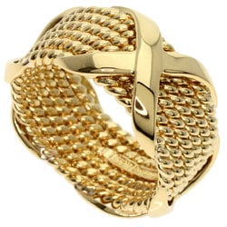 Tiffany Jean Schlumberger 6-row twisted rope ring, 18k yellow gold, for women, TIFFANY&Co.