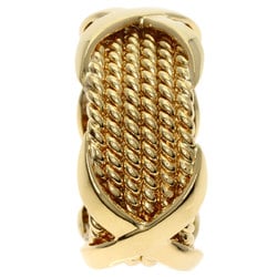 Tiffany Jean Schlumberger 6-row twisted rope ring, 18k yellow gold, for women, TIFFANY&Co.