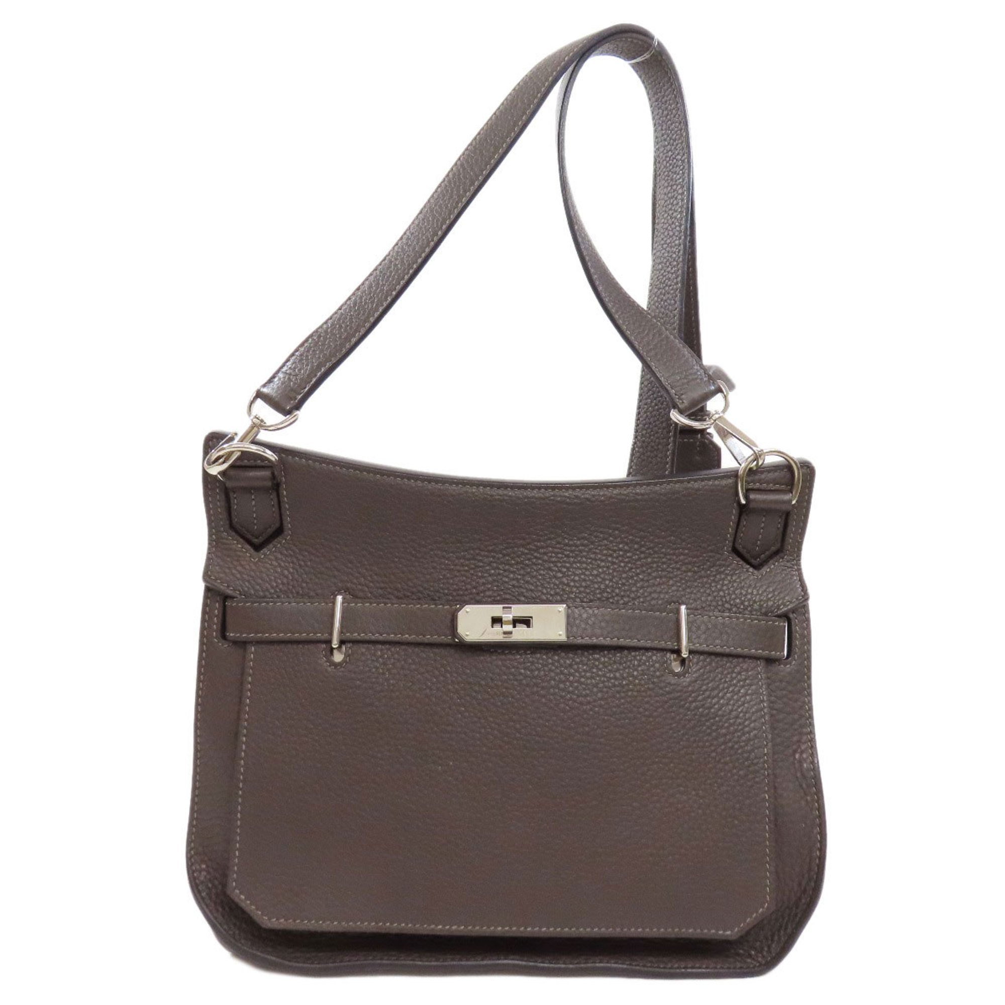 Hermes Gypsiere 28 Shoulder Bag Taurillon Clemence Women's HERMES