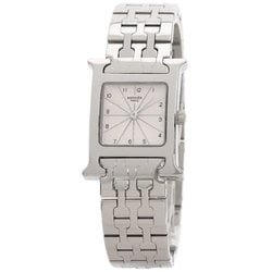 Hermes HH1.210 H Watch Stainless Steel SS Ladies HERMES