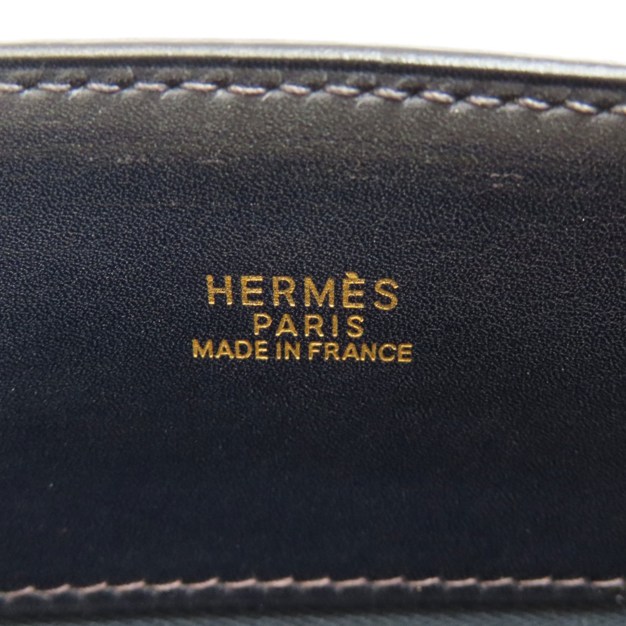 Hermes White Bus PM Handbag Box Calf Women's HERMES