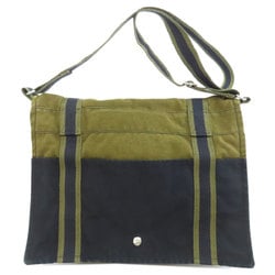 Hermes Sac Foul Toubassas Shoulder Bag Canvas Women's HERMES