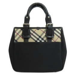 Burberry Nova Check Tote Bag Nylon Material Women's BURBERRY