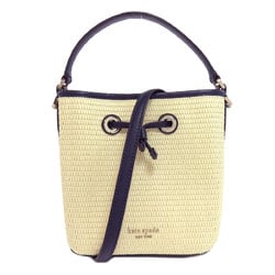 Kate Spade Basket Bag Handbag Straw Women's