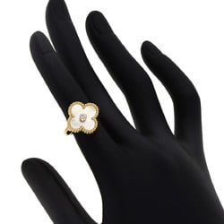 Van Cleef & Arpels Alhambra Diamond #46 Ring, 18K Yellow Gold, Women's,