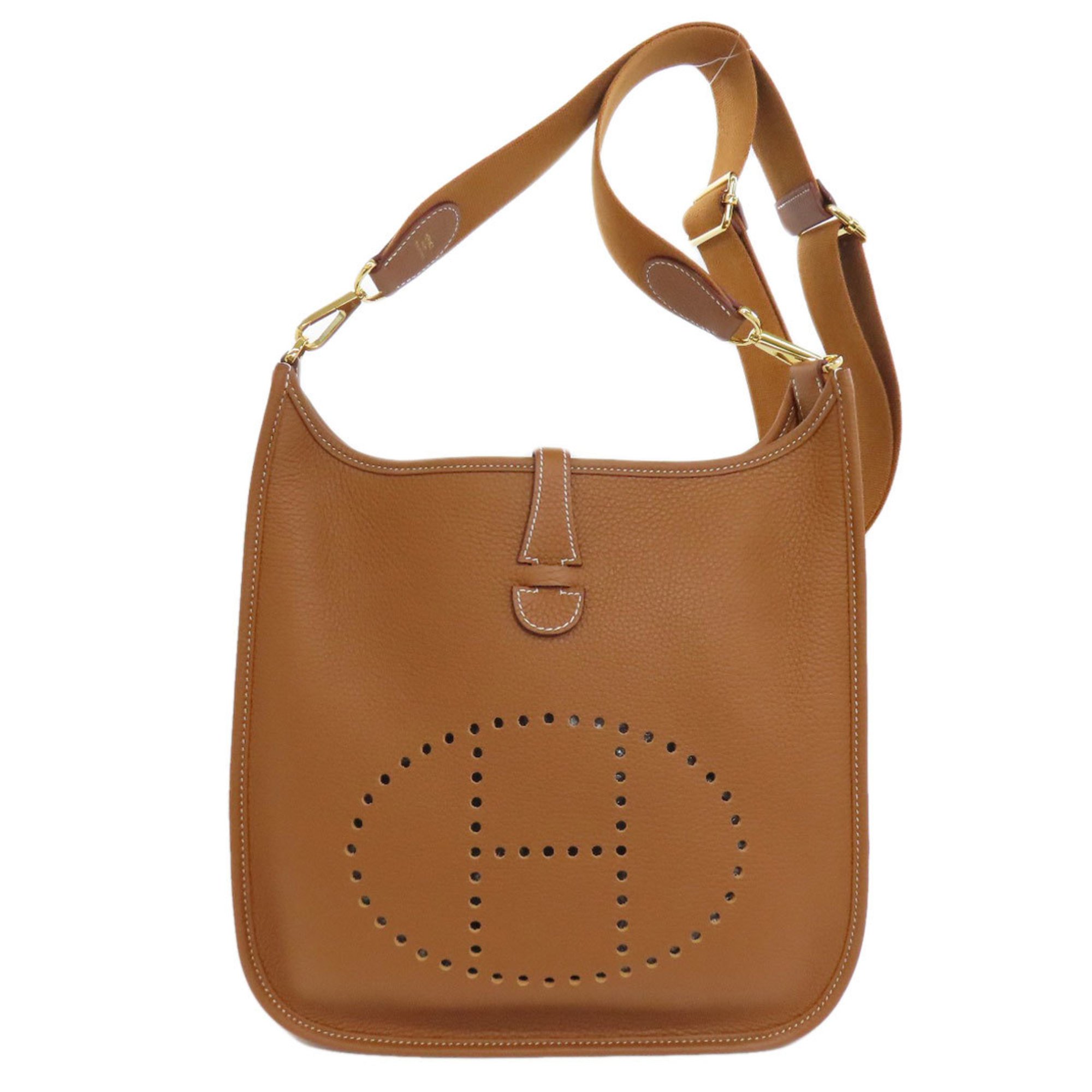 Hermes Evelyn 3 PM Shoulder Bag Taurillon Women's HERMES