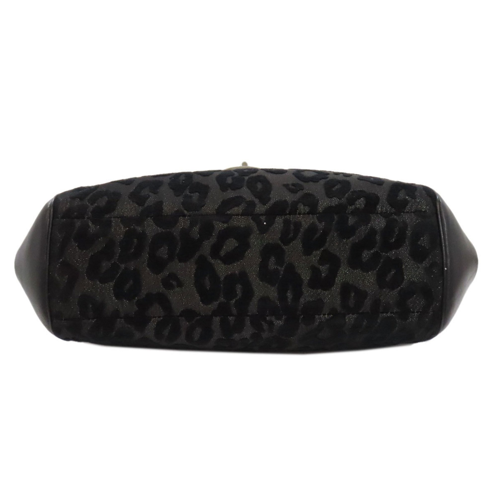 Coach 26287 Leopard Print Handbag Canvas Women's COACH