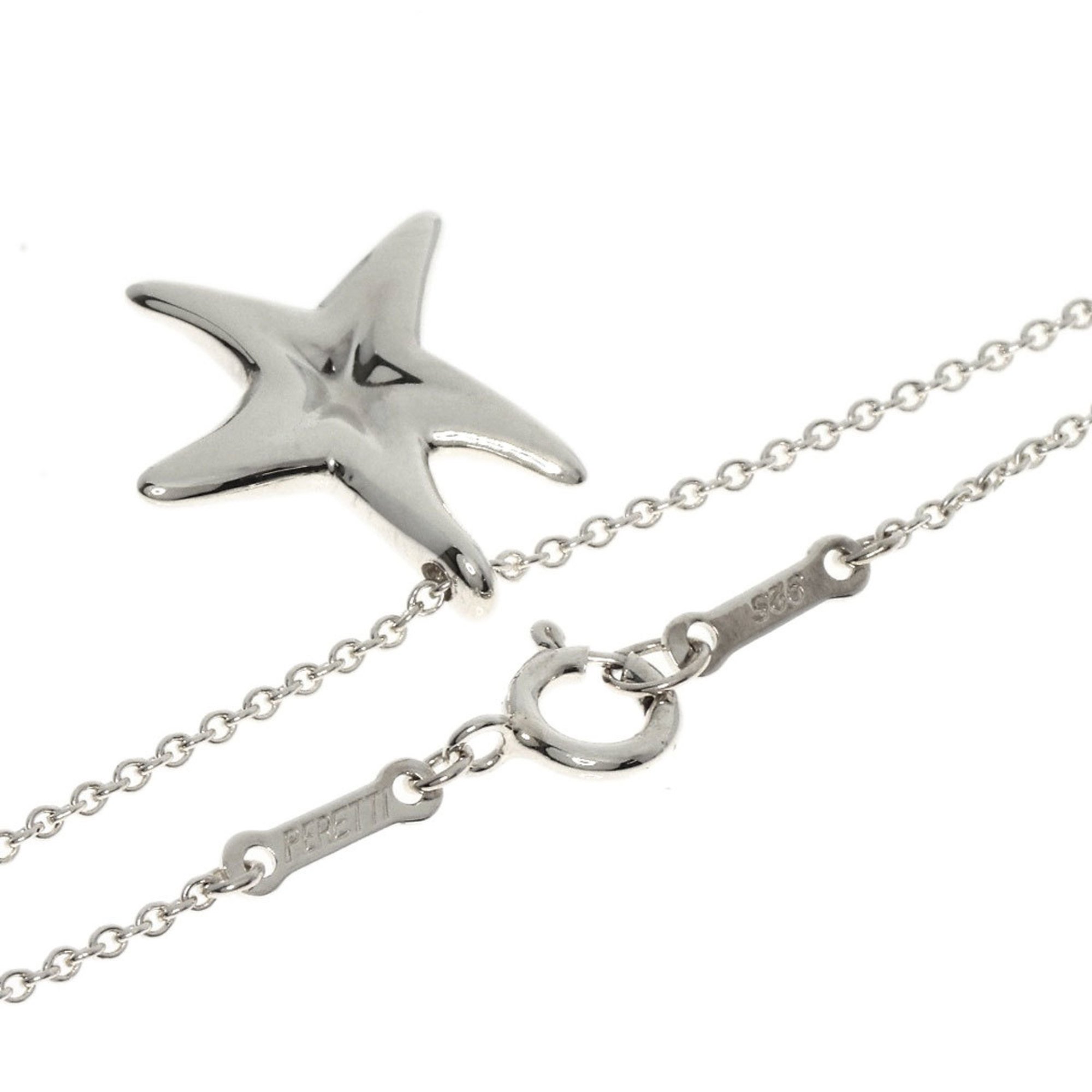 Tiffany Starfish Necklace Silver Women's TIFFANY&Co.