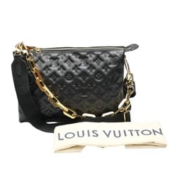 Louis Vuitton LOUIS VUITTON Shoulder Bag Monogram Coussin PM Leather M57790 Noir LV