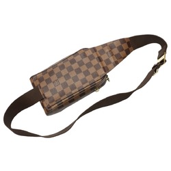 Louis Vuitton LOUIS VUITTON Body Bag Waist Pouch Damier Geronimos Canvas N51994 Brown LV