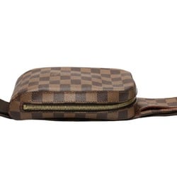 Louis Vuitton LOUIS VUITTON Body Bag Waist Pouch Damier Geronimos Canvas N51994 Brown LV