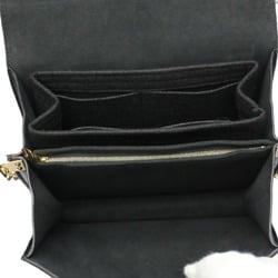 Louis Vuitton Shoulder Bag Dauphine MM LV Lock Chain Calfskin M55821 Noir