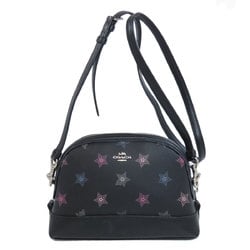 Coach F76674 Star Motif Shoulder Bag Leather Women's COACH