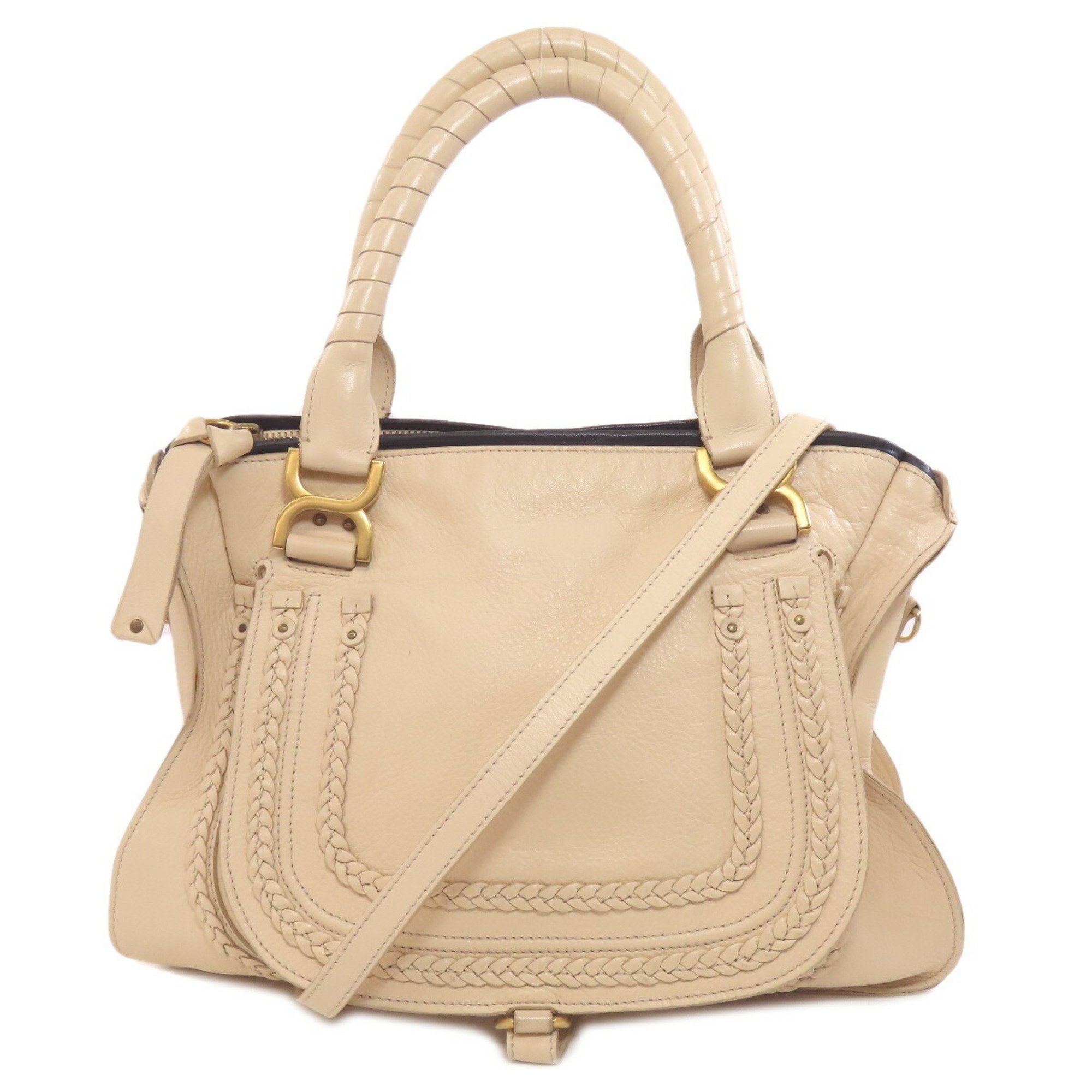 Chloé Chloe Marcie Handbag Leather Women's CHLOE