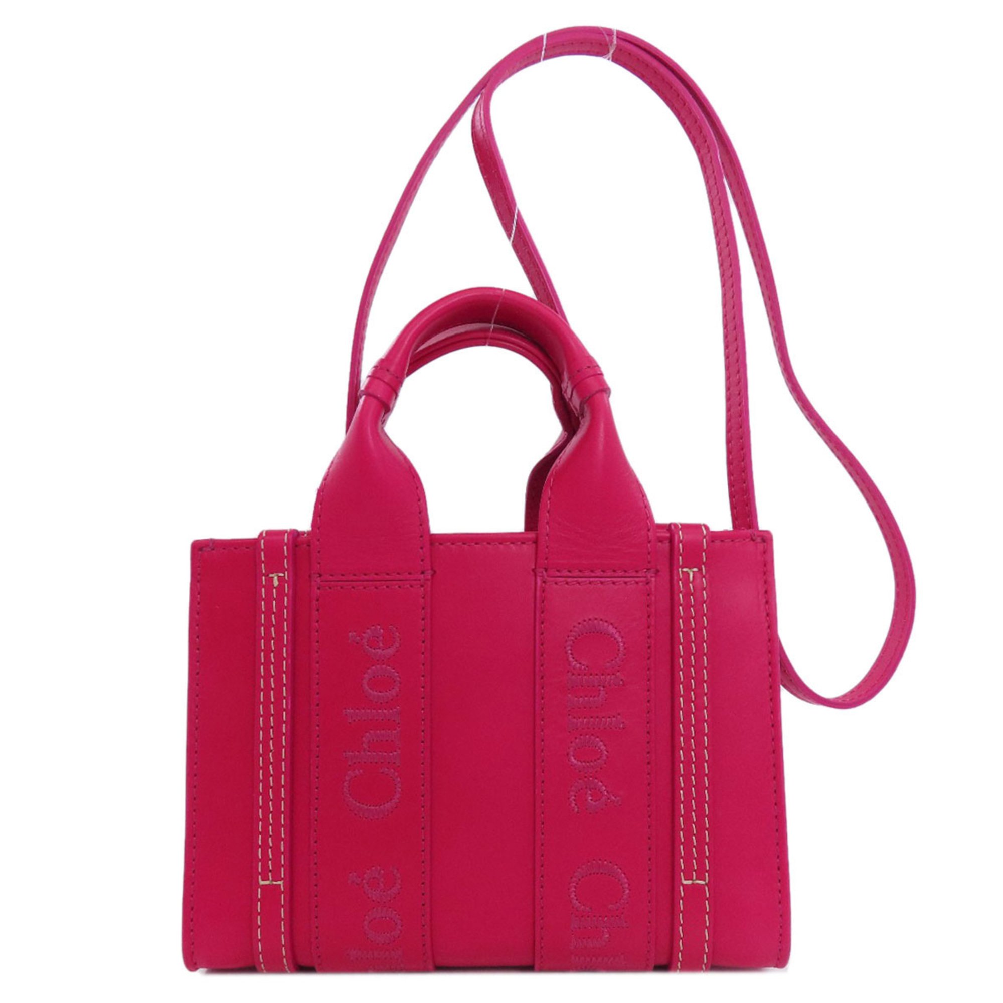 Chloé Chloe Woodymi Handbag Leather Women's CHLOE