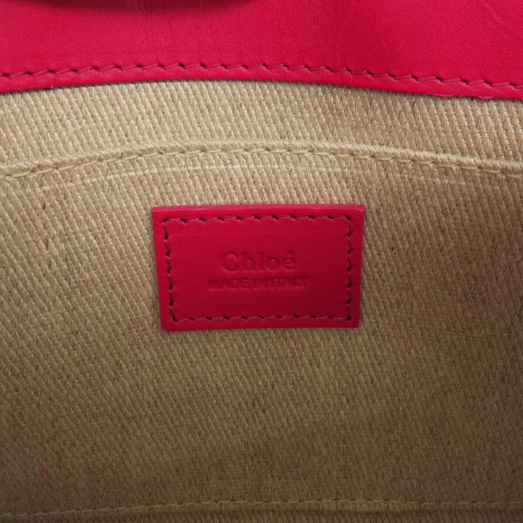 Chloé Chloe Woodymi Handbag Leather Women's CHLOE