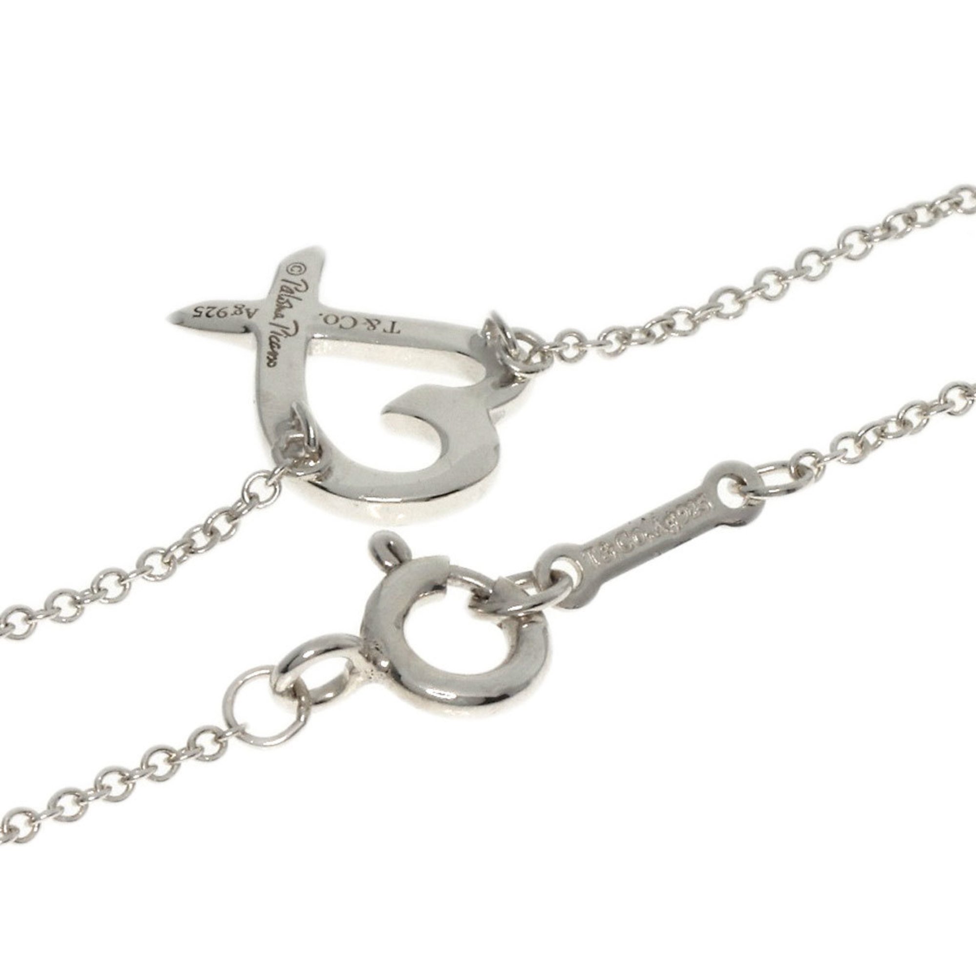 Tiffany Loving Heart Necklace Silver Women's TIFFANY&Co.