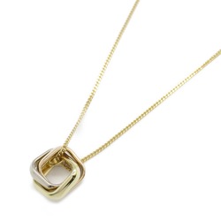 CARTIER Trinity Cushion Necklace K18 (yellow gold) K18WG (white (pink Ladies Gold