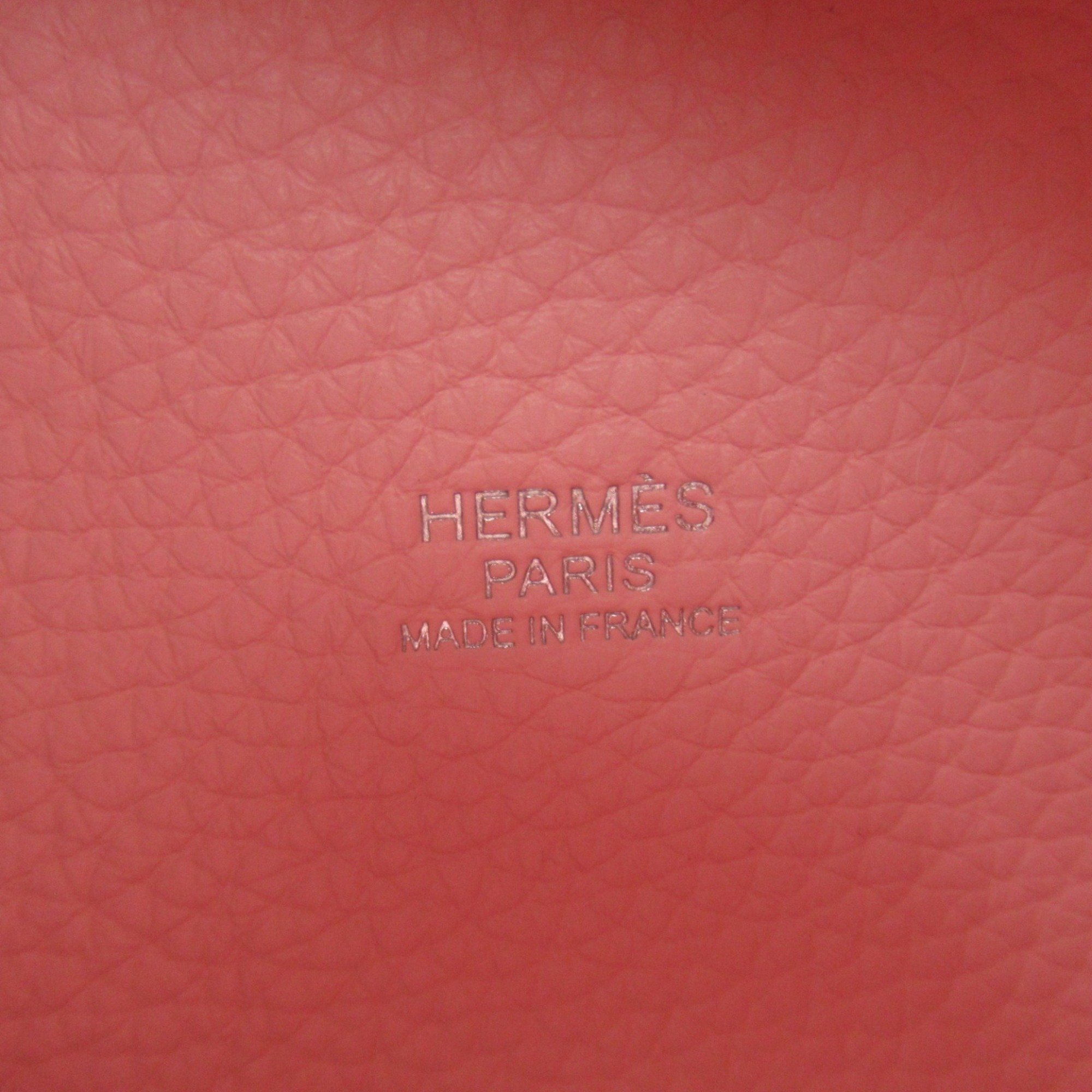 Hermes HERMES Picotin Lock MM Handbag Bag Leather Taurillon Clemence Women's Pink