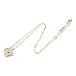 Van Cleef & Arpels Alhambra Necklace, K18 (yellow gold), diamond, ladies, clear, VCAR5300