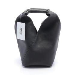 MM6 Maison Margiela MM6 Japanese Tote Bag Leather Women's Black S54WD0043