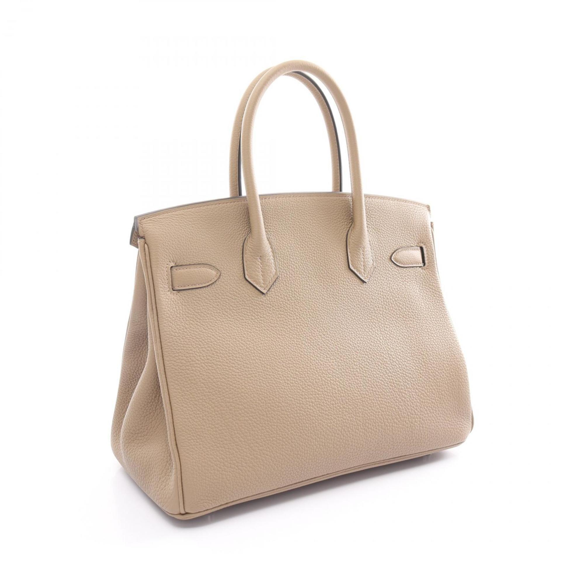 Hermes HERMES Birkin 30 Handbag Bag Togo Women's Beige 030520CK