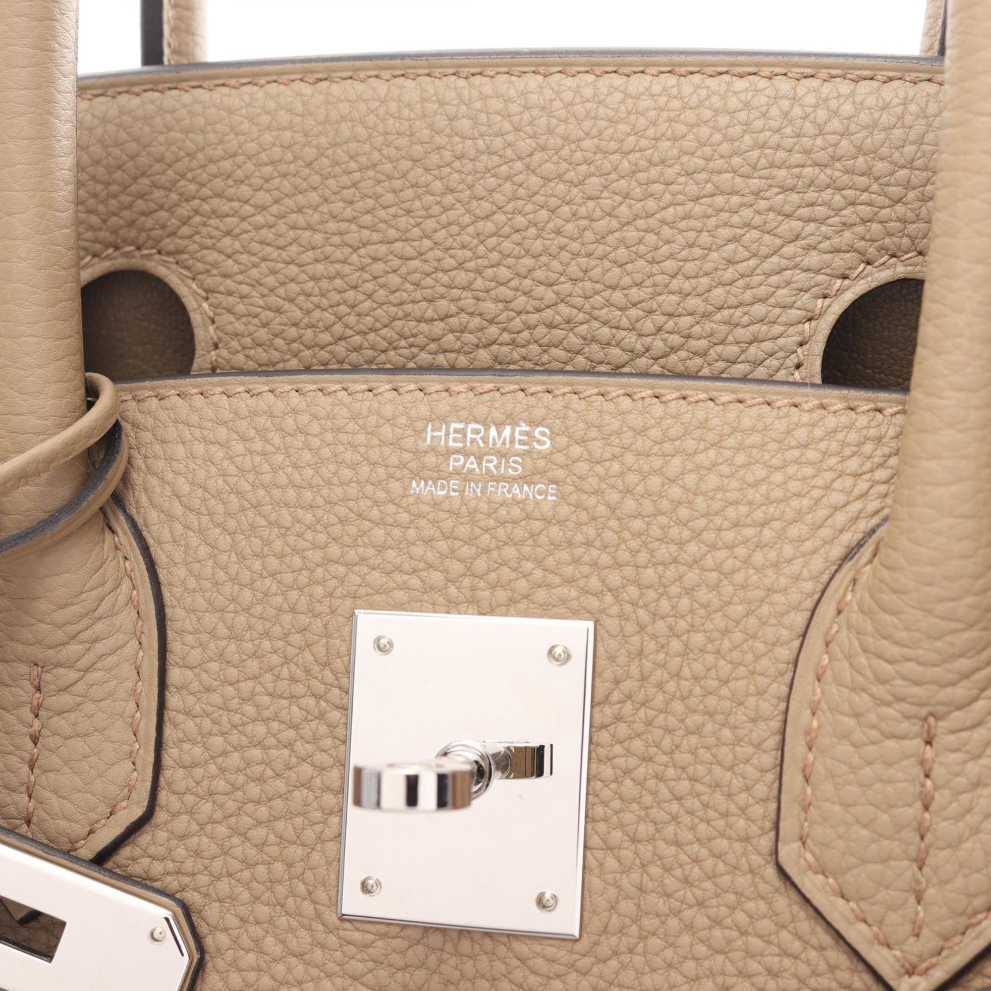 Hermes HERMES Birkin 30 Handbag Bag Togo Women's Beige 030520CK