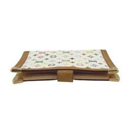 Louis Vuitton LOUIS VUITTON Planner Cover Monogram Multicolor Agenda PM R20896 White LV