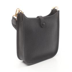 Hermes HERMES Evelyn TPM Shoulder Bag Taurillon Clemence Women's Black