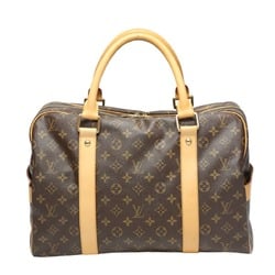 Louis Vuitton LOUIS VUITTON Boston Bag Monogram Carryall Canvas M40074 Brown LV