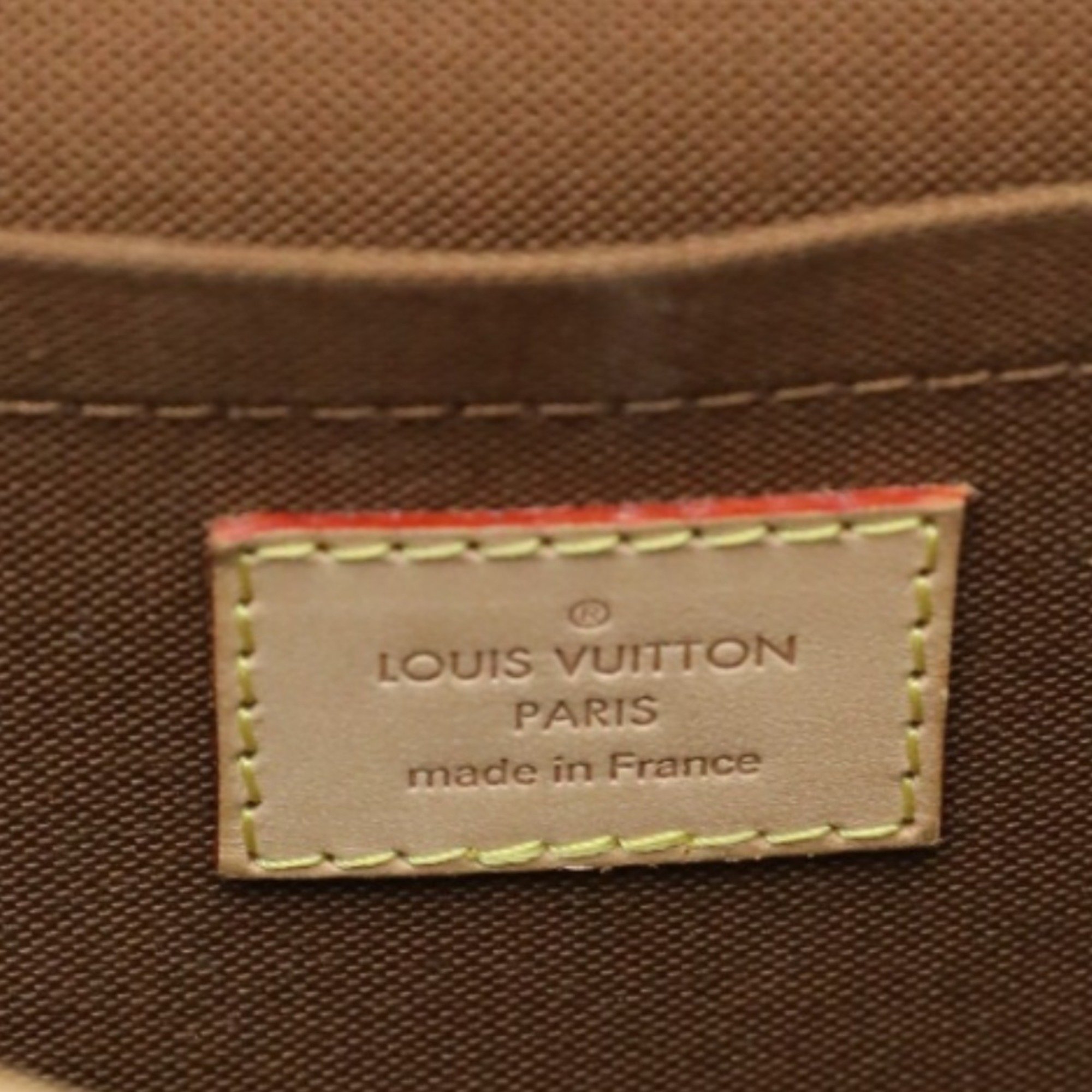 Louis Vuitton LOUIS VUITTON Shoulder Bag Monogram Sologne Canvas M42250 Brown LV