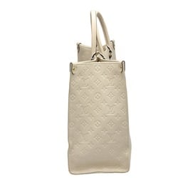 Louis Vuitton LOUIS VUITTON Tote Bag On the Go GM Monogram Shoulder Empreinte M45081 Beige LV