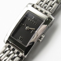 Gucci G Metro Watch Stainless Steel Ladies Black 8600L