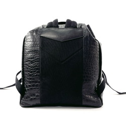 Yves Saint Laurent SAINT LAURENT PARIS Saint Laurent Paris Embossed 495539 Backpack/Daypack Leather Black Men's N4064939