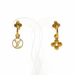 LOUIS VUITTON Blooming Bouche de Reuille Earrings M64859 GP Gold IT Stamp Women's N4085777