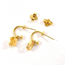 LOUIS VUITTON Blooming Bouche de Reuille Earrings M64859 GP Gold IT Stamp Women's N4085777