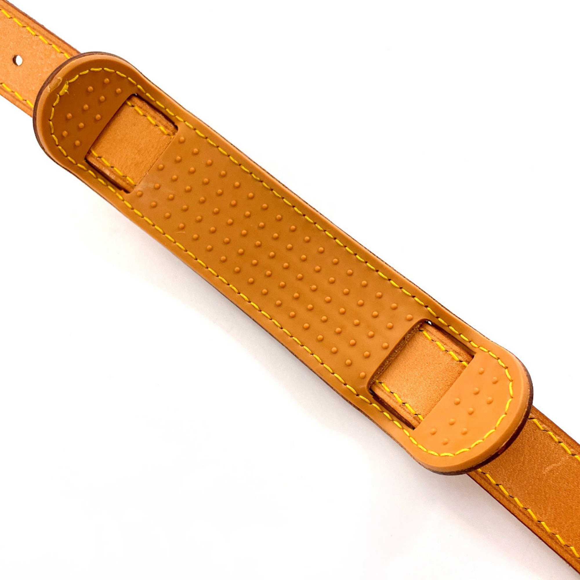 LOUIS VUITTON Shoulder Strap for Louis Vuitton Keepall, Tanned Leather, Brown, Unisex, N4085417