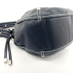 TOD'S Shoulder Bag Leather Navy Women's F4095800