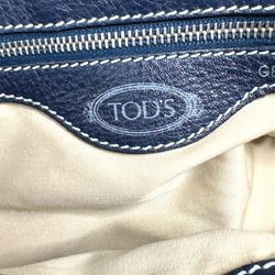 TOD'S Shoulder Bag Leather Navy Women's F4095800