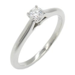 Cartier 1895 Solitaire Ring, Pt950 Platinum, Diamond, Women's, Clear