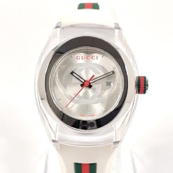 GUCCI Gucci Sync 137.3 Watch Stainless Steel/Rubber Silver Quartz Dial Women's F4085232