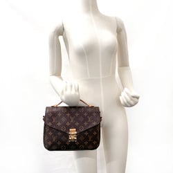 LOUIS VUITTON Louis Vuitton Pochette Metis MM M44875 Handbag Monogram Canvas Brown Women's N4085732