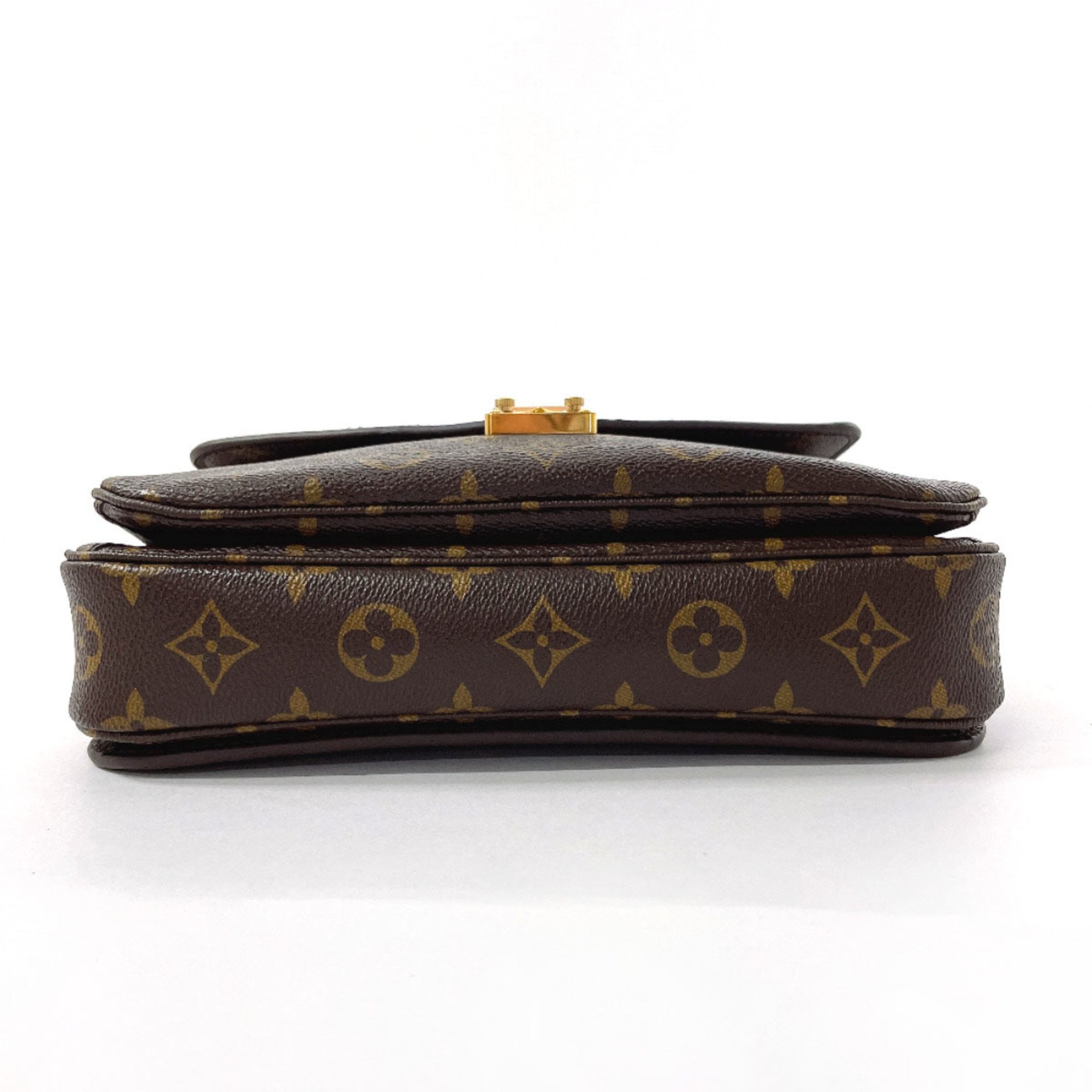 LOUIS VUITTON Louis Vuitton Pochette Metis MM M44875 Handbag Monogram Canvas Brown Women's N4085732