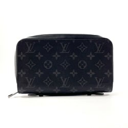 LOUIS VUITTON Louis Vuitton Zippy XL M61698 Long Wallet Monogram Eclipse Black Men's F4095822